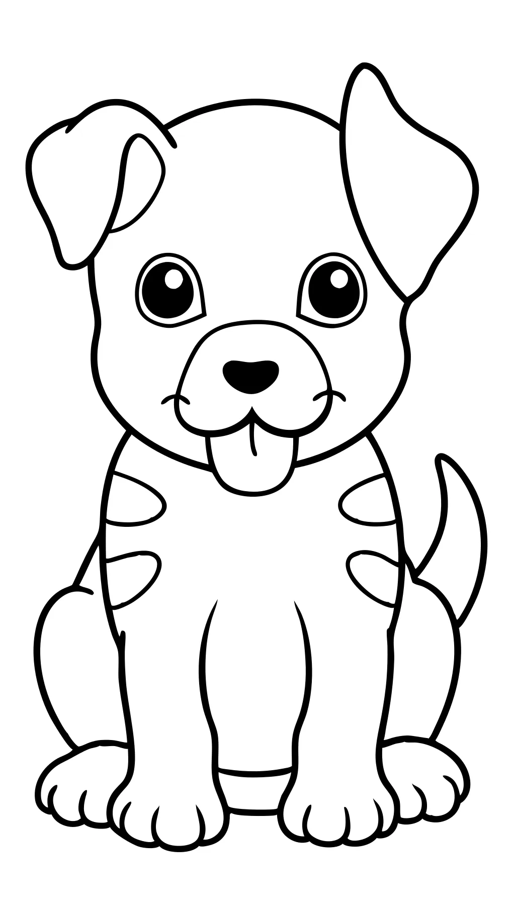 puppy coloring pages printable